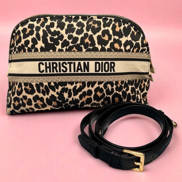 Brand new Dior Gwp Leopard Print crossbody - Picture 1 of 6